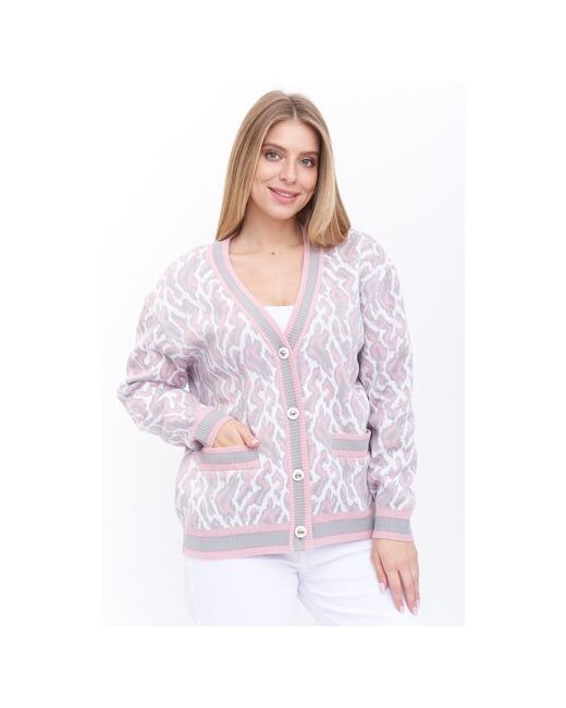 Текстильная Мануфактура Пиджак размер 46 розовый