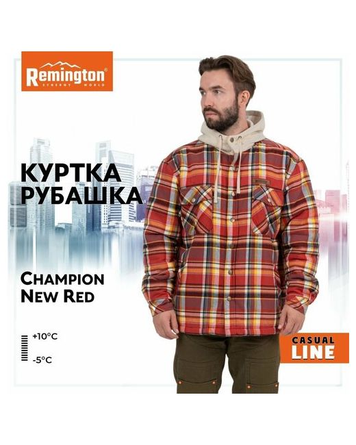 Remington куртка-рубашка Champion New Red размер