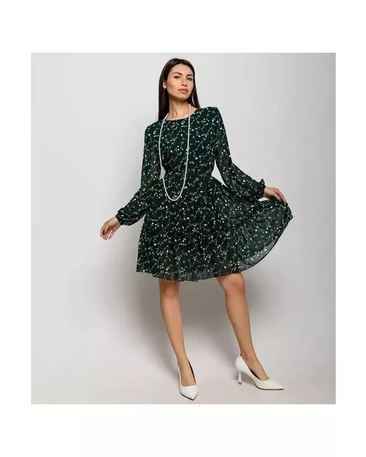 В Тренде Платье размер 46 зеленый