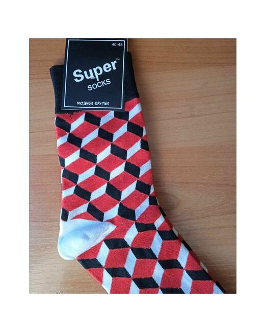 Super socks Носки размер 48 красный