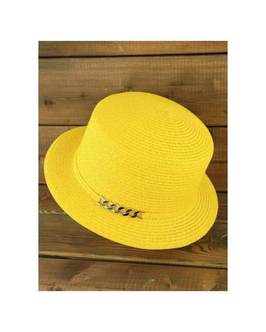 Fiji29 Шляпа размер 56-58 горчичный желтый