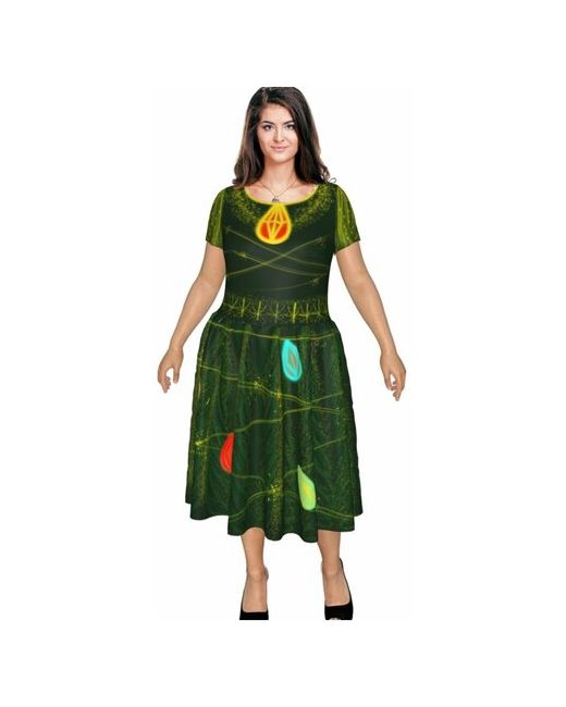 Bambolo Взрослое платье ёлочки 17701