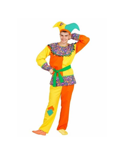Elite CLASSIC Взрослый карнавальный костюм EC-201191 Скоморох Макар