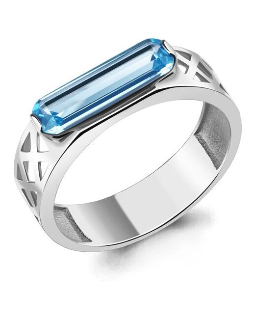 Diamant online Кольцо серебро 925 проба топаз размер 17.5