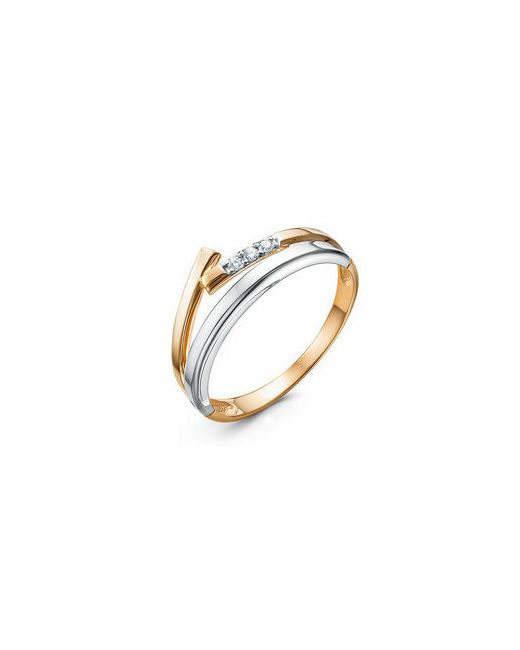 Diamant online Кольцо золото 585 проба бриллиант размер 16.5