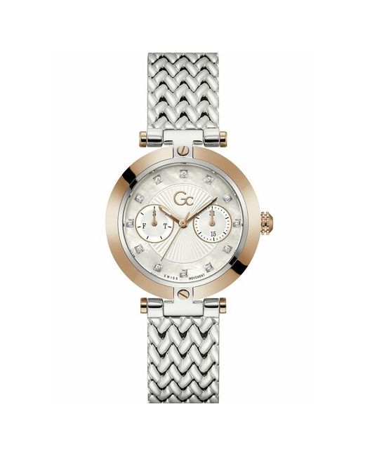 Gc Наручные часы Z21006L1MF серебряный розовый