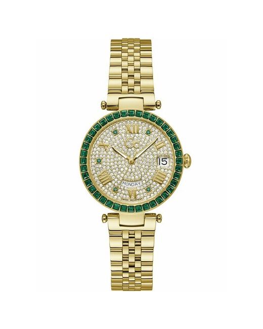 Gc Наручные часы Z01013L1MF зеленый