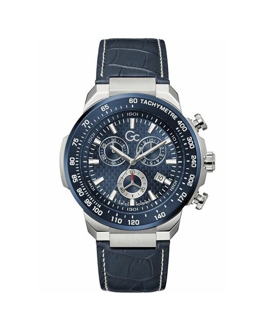 Gc Наручные часы Z35004G7MF синий серебряный