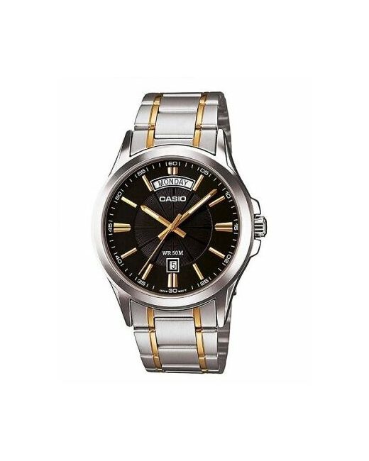 Casio Наручные часы MTP-1381G-1AVDF серебряный золотой