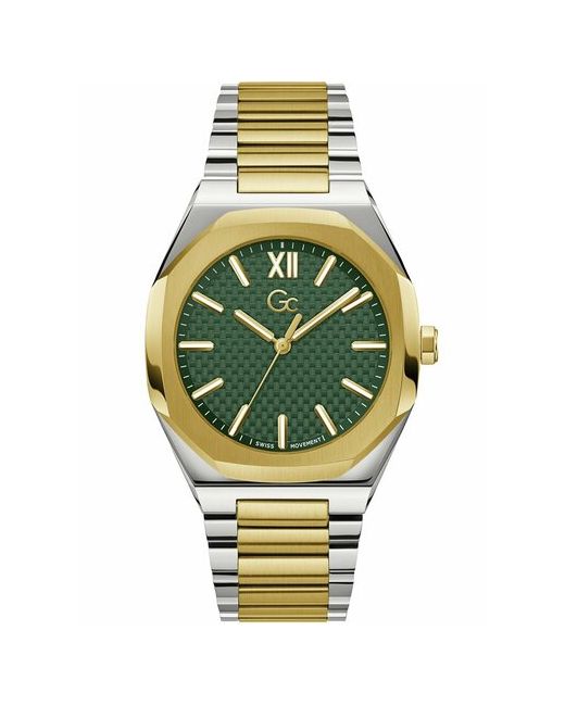 Gc Наручные часы Z26002G9MF серебряный зеленый