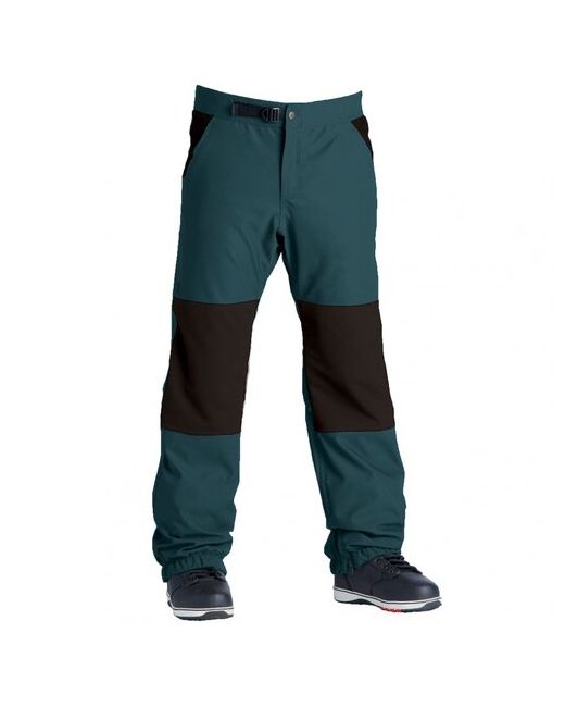 Airblaster брюки размер зеленый черный
