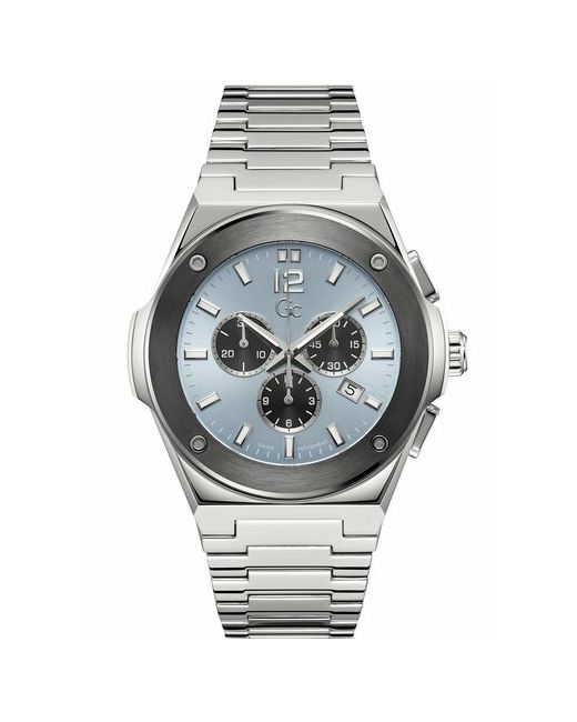Gc Наручные часы Z33001G7MF серебряный голубой
