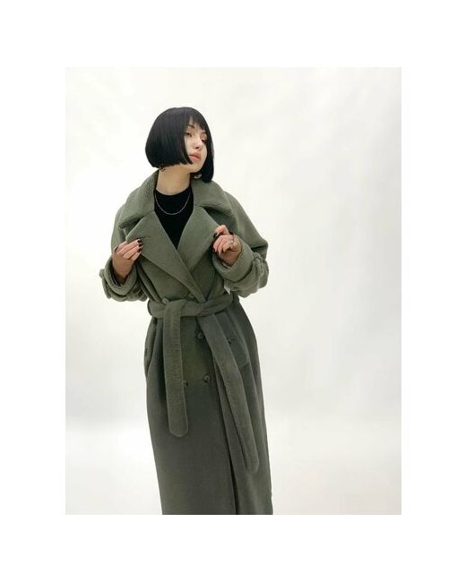 Modetta Style Пальто размер 52 зеленый