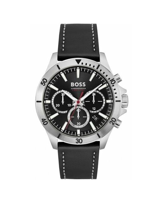 Boss Наручные часы Hugo HB1514055 черный серебрянный серебряный