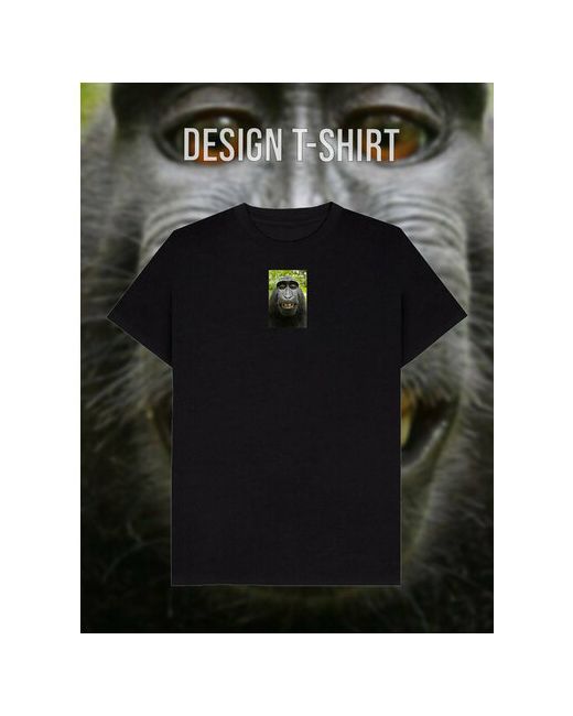 Design T-Shirt Футболка размер 56 черный