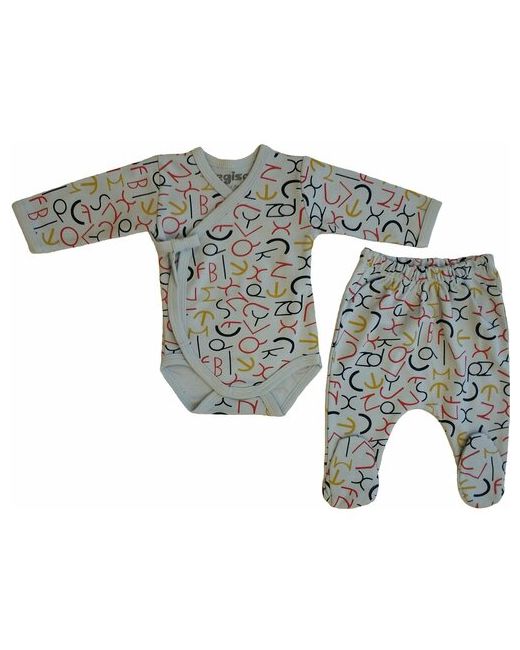 Begisa Комплект одежды для новорожденных боди и штанишки rомплект на выписку