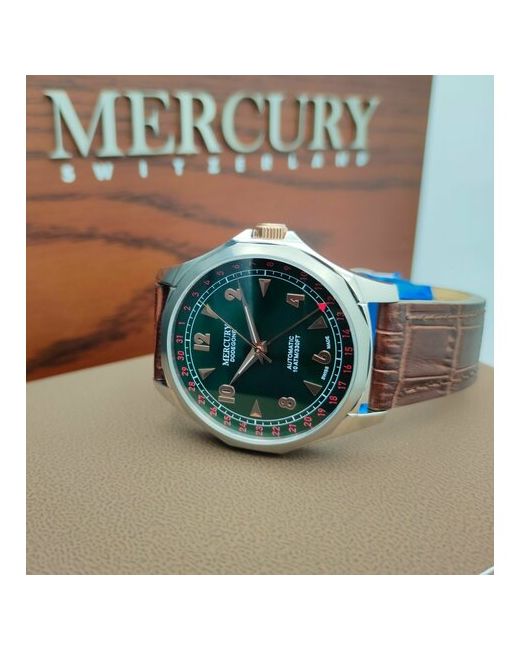 Mercury Наручные часы Часы наручные MEA479-SRL-12. Механические часы. Производство Швейцария.