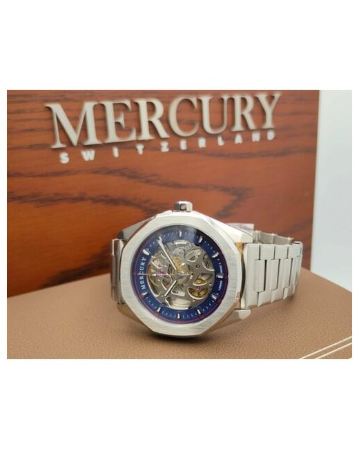 Mercury Наручные часы Часы наручные MEA484SK-SS-9. Механические часы. Производство Швейцария.