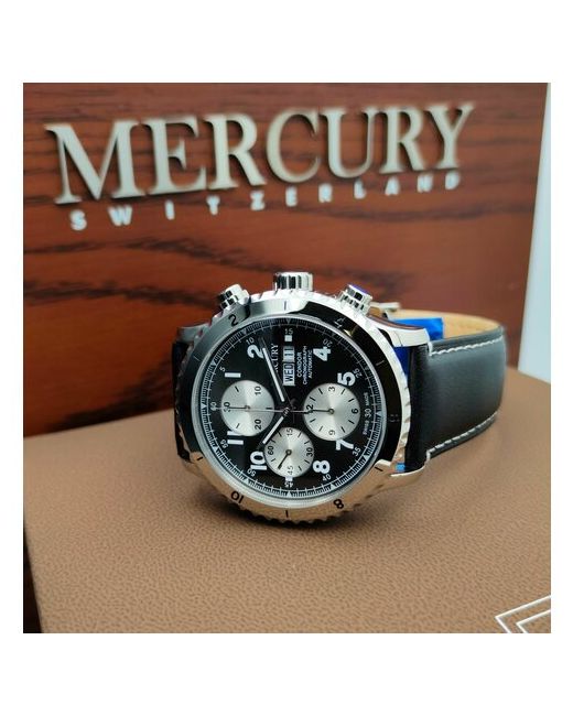 Mercury Наручные часы Часы наручные MEA476-SL-3. Механические часы. Производство Швейцария.