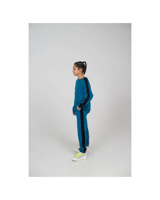 Любимыши Комплект одежды размер 122-128 черный синий