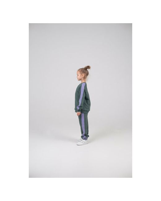 Любимыши Комплект одежды размер 146-152 зеленый фиолетовый