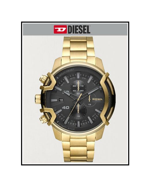 Diesel Наручные часы Griffed Мужские кварцевые наручные черный