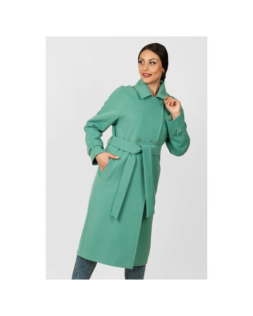 Margo Пальто размер 48-50 бирюзовый зеленый