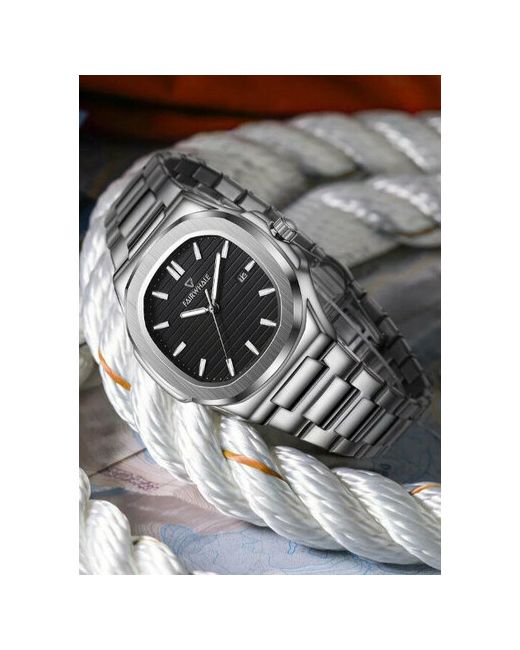 Fairwhale Наручные часы FW5610S2BLACK белый серебряный