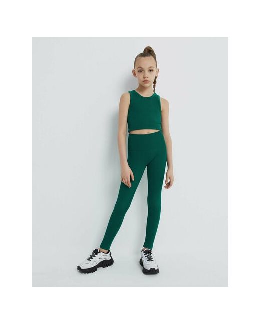Gloria Jeans Легинсы размер 8-10л зеленый