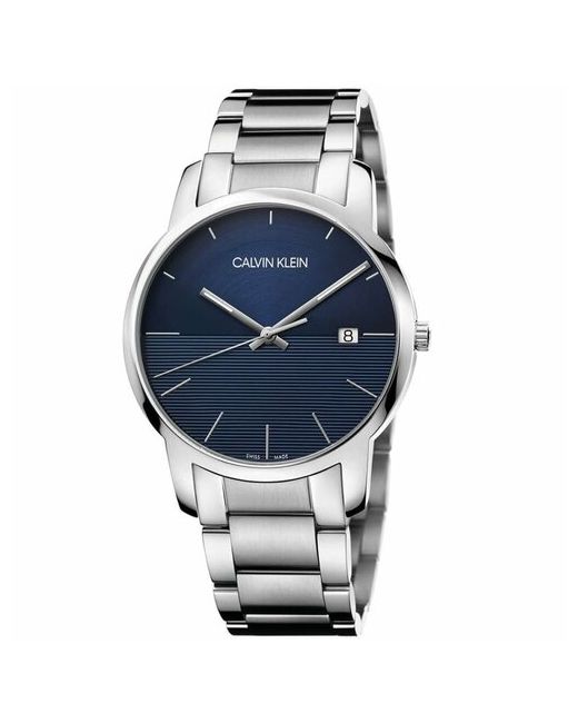 Calvin Klein Наручные часы City K2G2G14Q серебряный синий