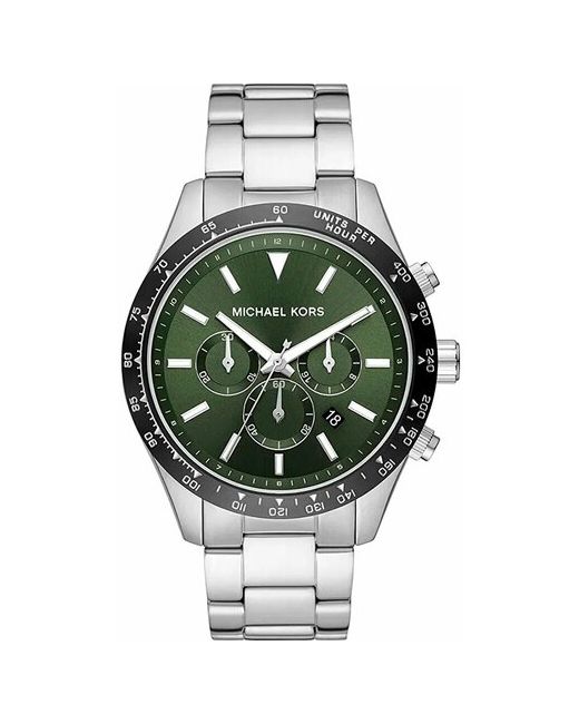 Michael Kors Наручные часы серебряный зеленый