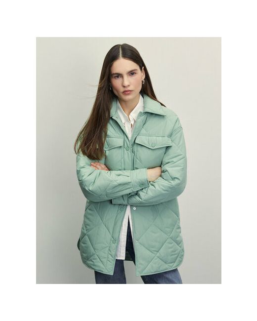 Zarina Куртка размер RU 44/170 зеленый
