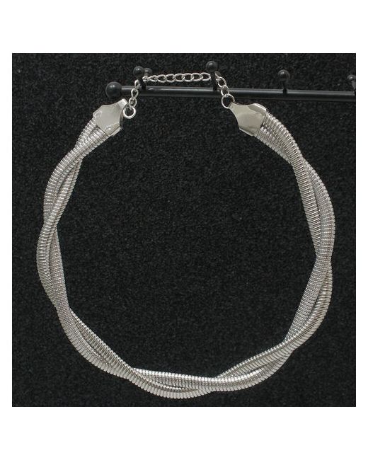 Fashion Jewelry Колье длина 55 см серебряный