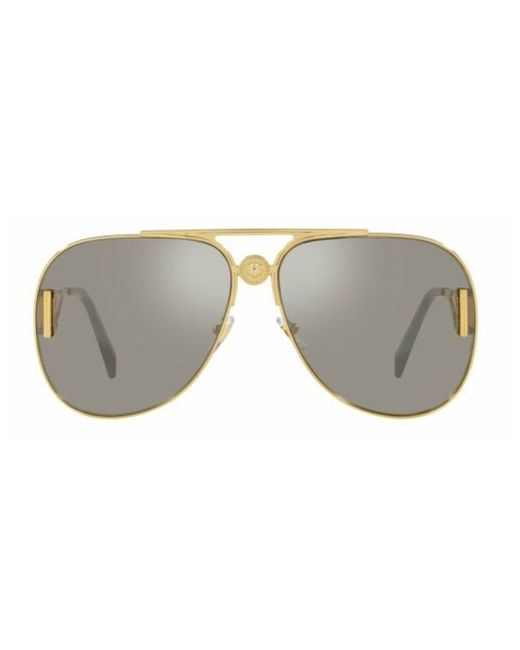 Versace Солнцезащитные очки VE 2255 10026G золотой серебряный