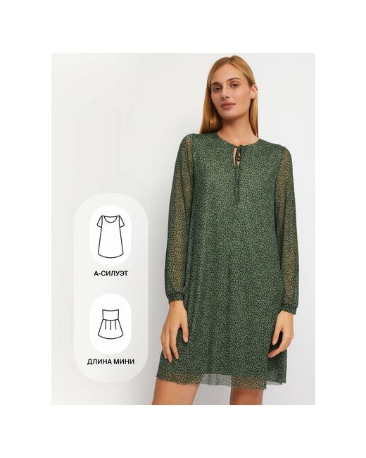 Zolla Платье размер зеленый