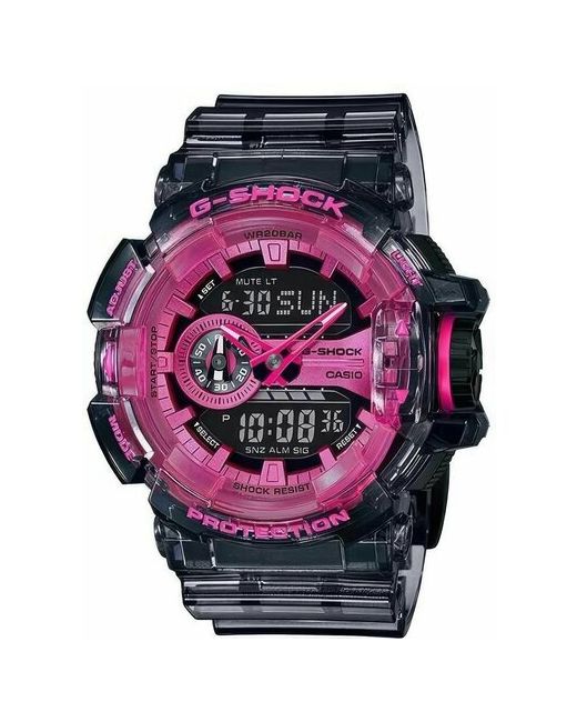 Casio Наручные часы черный розовый