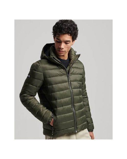 Superdry Куртка размер 48 зеленый