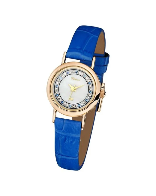 Platinor Наручные часы золото синий