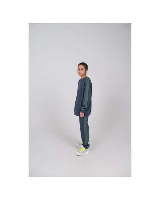 Любимыши Комплект одежды размер 122-128 синий зеленый