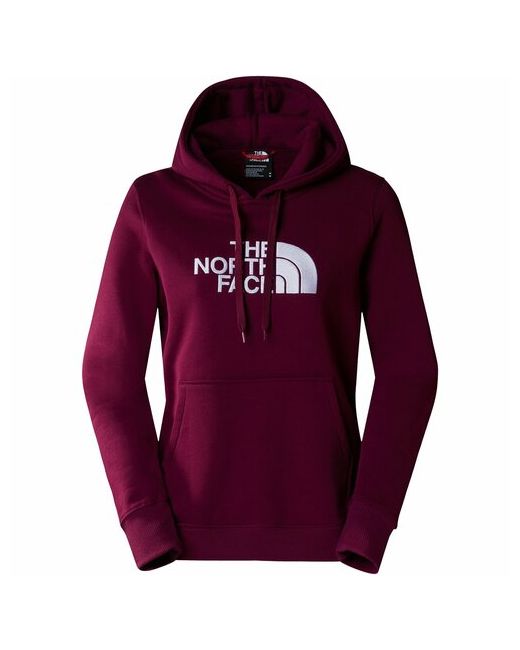 The North Face Толстовка размер бордовый