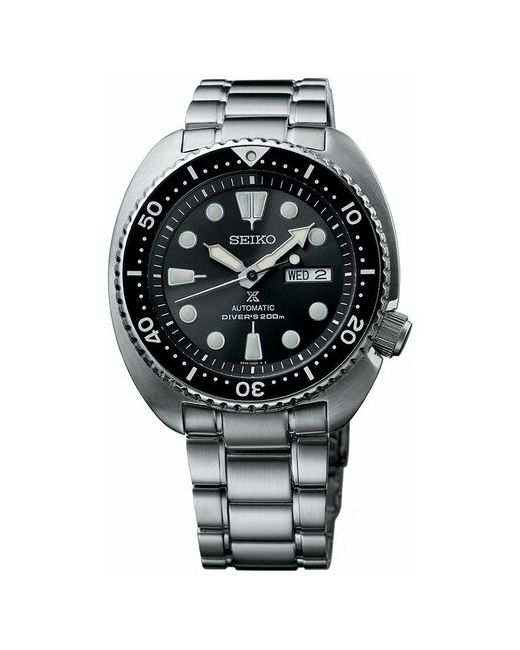 Seiko Наручные часы SRPE03K1S серебряный черный