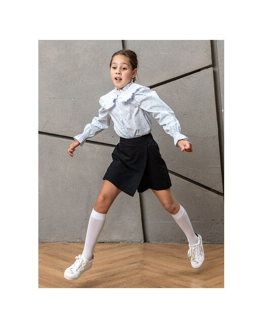 Viaville Школьная юбка-шорты размер 140
