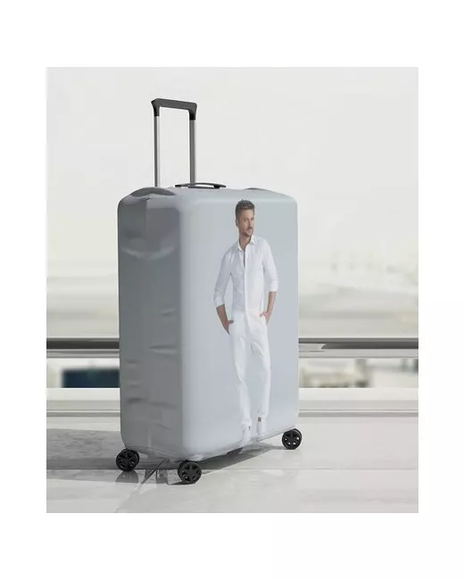 Instalook Чехол для чемодана размер бежевый