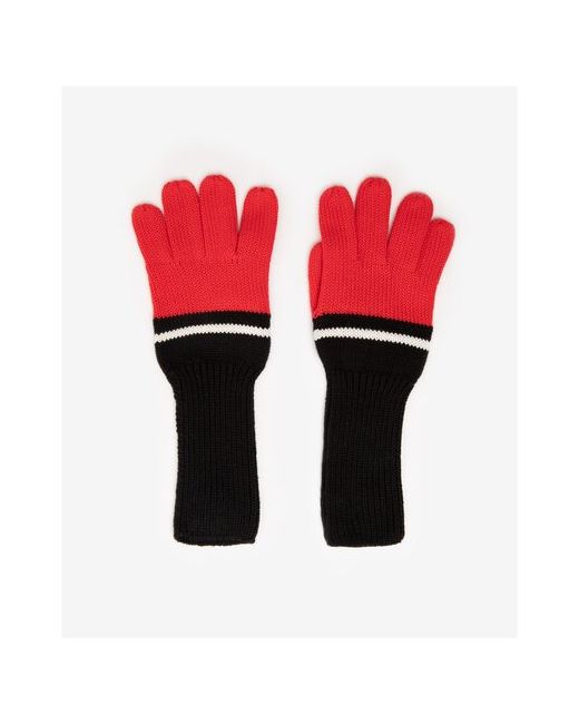 Gulliver Перчатки размер 16 черный красный