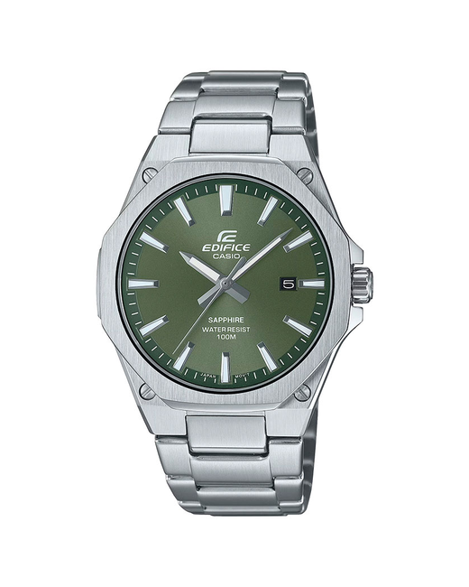 Casio Наручные часы Edifice серебряный зеленый