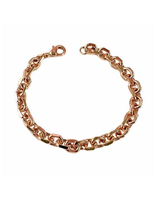 Xuping Jewelry Браслет-цепочка браслет на руку с крупным якорным плетеним 21 см. x 7 мм. 1 шт. размер см золотистый