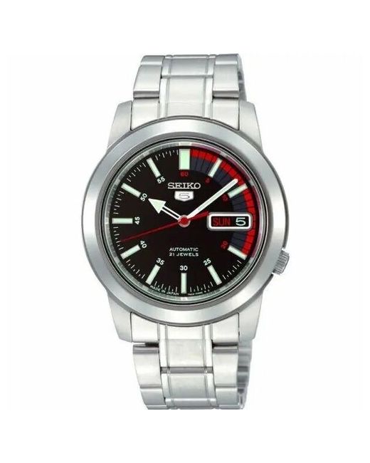 Seiko Наручные часы SNKK31K1 серебряный черный