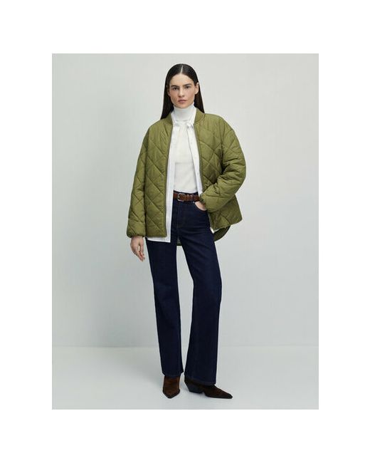Zarina Куртка размер RU 42/170 оливковый