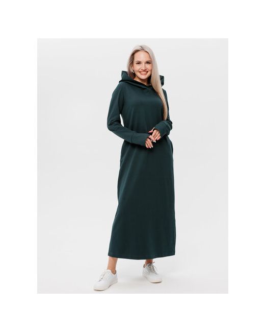Elena Tex Платье размер 58 зеленый