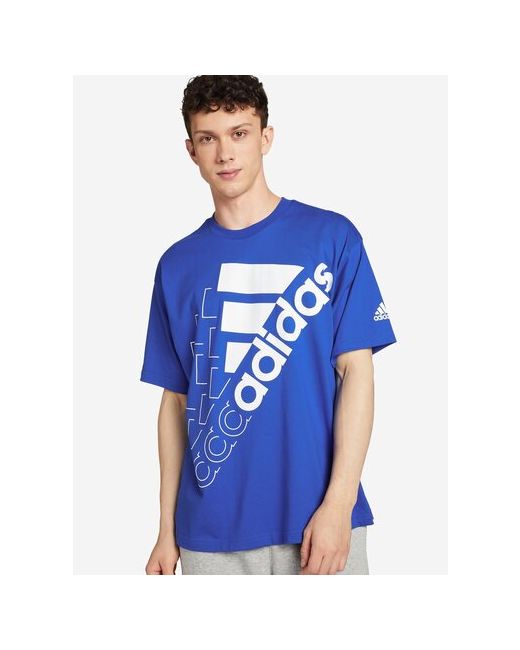 Adidas Футболка размер синий